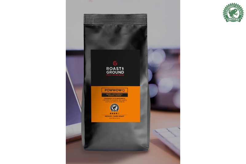 Powwow Rainforest Alliance Beans 12x450g